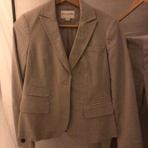 Banana Republic Dark Tan Suit